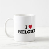 I Liebe Belgien Kaffeetasse (Links)
