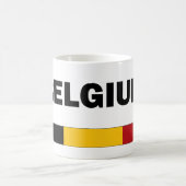 I Liebe Belgien Kaffeetasse (Mittel)