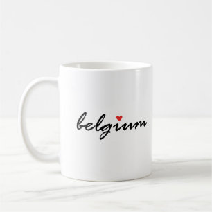 I Liebe Belgien Kaffeetasse