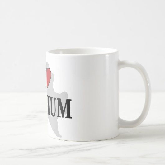 I Liebe Belgien Kaffeetasse (Rechts)
