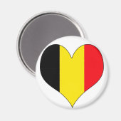 I Liebe Belgien Magnet (Vorderseite/Rückseite)