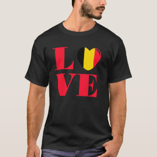 I Liebe Belgien T-Shirt