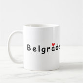 I Liebe Belgrad Kaffeetasse (Links)