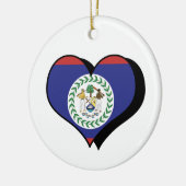 I Liebe Belize Ornament (Links)