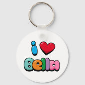 I Liebe Bella Schlüsselanhänger (Rückseite)