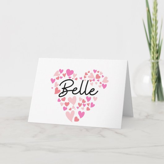 I Liebe Belle - Herz für Belle (Vorderseite)