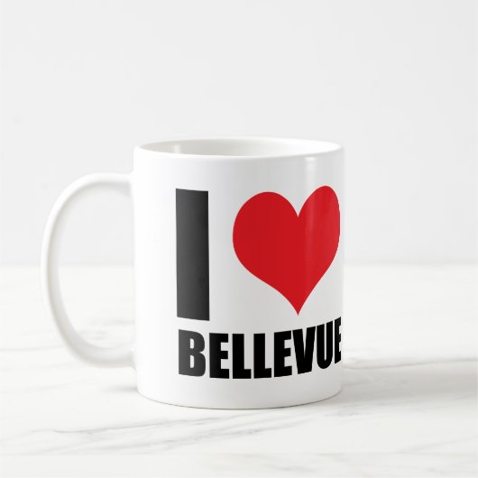 I Liebe Bellevue Kaffeetasse (Links)
