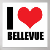 I Liebe Bellevue Poster (Vorne)