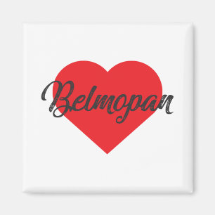 I Liebe Belmopan - Belize Magnet