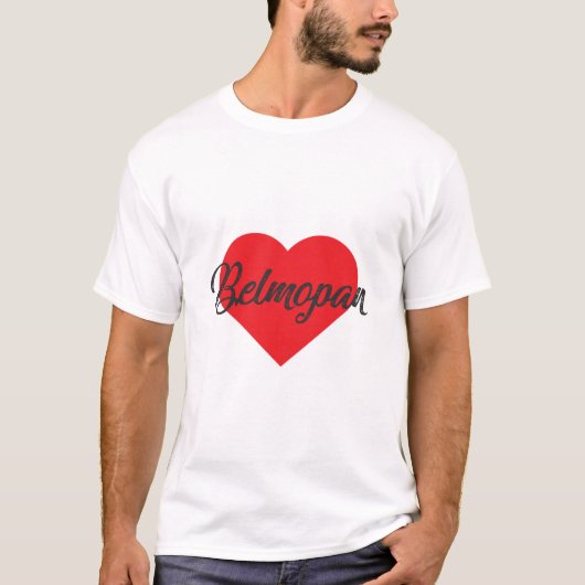 I Liebe Belmopan - Belize T-Shirt (Vorderseite)