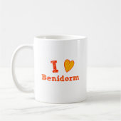 I Liebe Benidorm Kaffeetasse (Links)