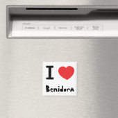 I Liebe Benidorm Magnet (In Situ (Geschirrspüler))