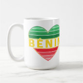I Liebe Benin, Beninese Herz Kaffeetasse (Links)