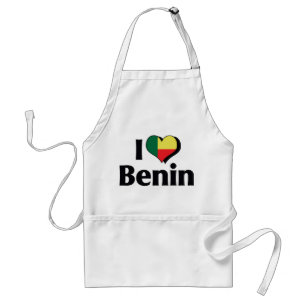 I Liebe Benin Flag Schürze