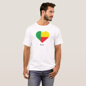 I Liebe Benin T-Shirt (Vorne ganz)