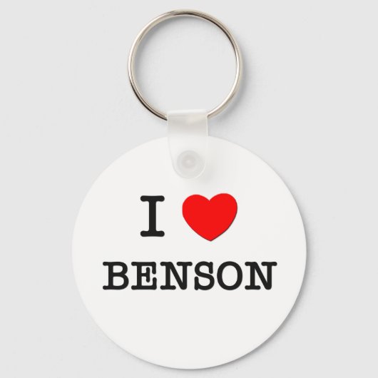 I Liebe Benson Schlüsselanhänger (Vorderseite)