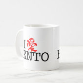 I Liebe Bento Kaffeetasse (Vorderseite Links)
