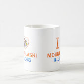 I Liebe-Berg Pulaski, IL Kaffeetasse (Mittel)