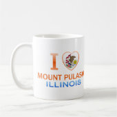 I Liebe-Berg Pulaski, IL Kaffeetasse (Links)