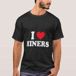 I Liebe Bergbauer Ich höre Bergleute Sonnenbergbau T-Shirt