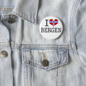 I Liebe Bergen Button (Beispiel)
