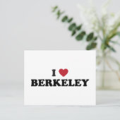 I Liebe Berkeley California Postkarte (Stehend Vorderseite)