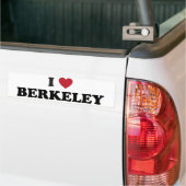 I Liebe Berkeley Kalifornien Autoaufkleber (Auf Lkw)
