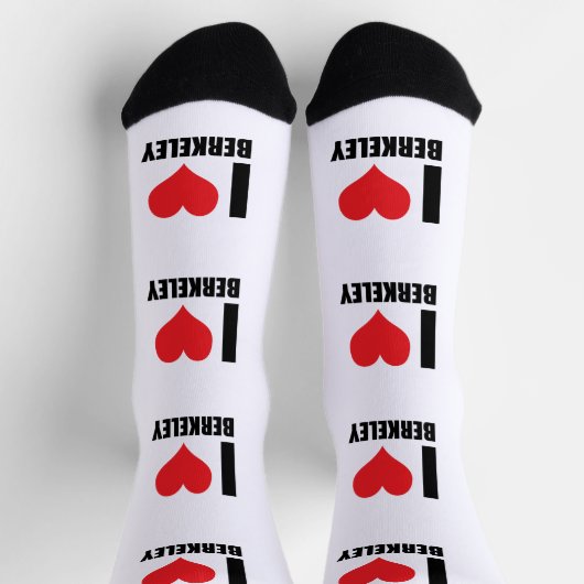 I Liebe Berkeley Socken (Oben)