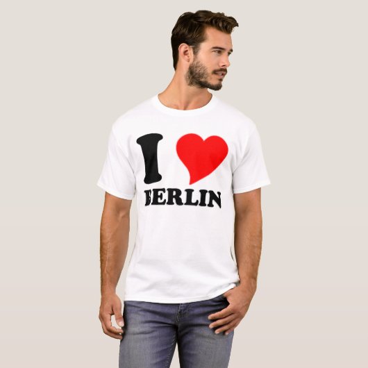 I LIEBE BERLIN 3D T-Shirt (Vorne ganz)
