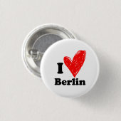 I Liebe Berlin Button (Vorne & Hinten)