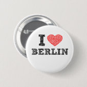 I Liebe Berlin Button (Vorne & Hinten)