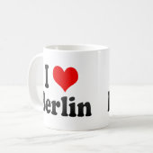 I Liebe Berlin, Deutschland. Ich Liebe Berlin, Kaffeetasse (Vorderseite Links)