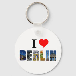 I Liebe Berlin Deutschland Reisen City Foto Schlüsselanhänger