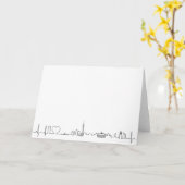 I Liebe Berlin (ecg style) Souvenir Karte (Gelbe Blume)