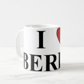 I Liebe Berlin Kaffeetasse (Vorderseite Links)