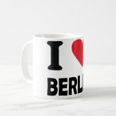 I Liebe Berlin Kaffeetasse (Vorderseite Links)