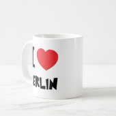 I Liebe Berlin Kaffeetasse (Vorderseite Links)