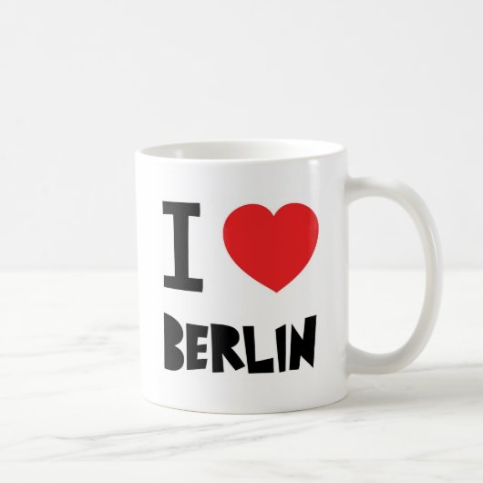 I Liebe Berlin Kaffeetasse (Rechts)