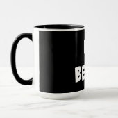 I Liebe Berlin, klassisch schwarz Tasse (Links)