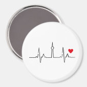 I Liebe Berlin Magnet (Vorderseite/Rückseite)