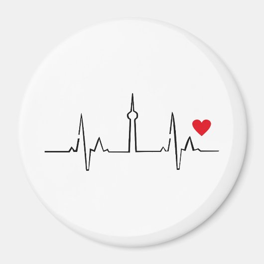 I Liebe Berlin Magnet (Vorne)