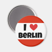 I Liebe Berlin Magnet (Vorderseite/Rückseite)