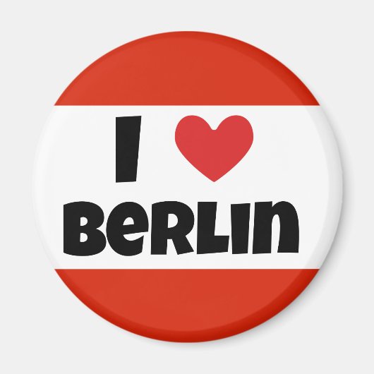 I Liebe Berlin Magnet (Vorne)