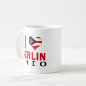 I Liebe Berlin, Ohio Kaffeetasse (Vorderseite Links)