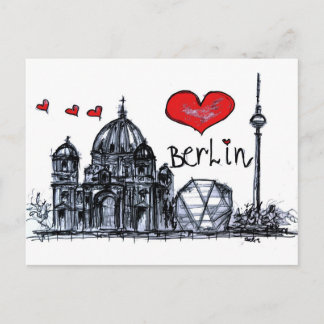 I Liebe Berlin Postkarte
