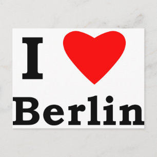 I Liebe Berlin Postkarte