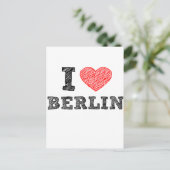 I Liebe Berlin Postkarte (Stehend Vorderseite)