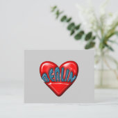 I Liebe Berlin Postkarte (Stehend Vorderseite)