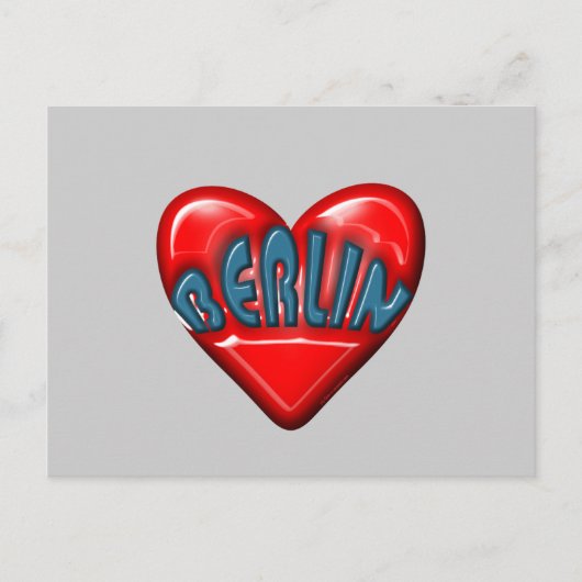 I Liebe Berlin Postkarte (Vorderseite)