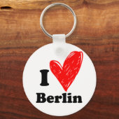 I Liebe Berlin Schlüsselanhänger (Vorderseite)